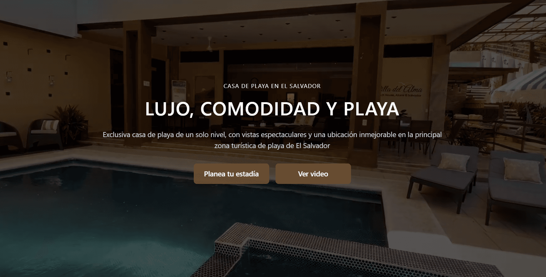 Villa del Alma - Airbnb with its own booking system